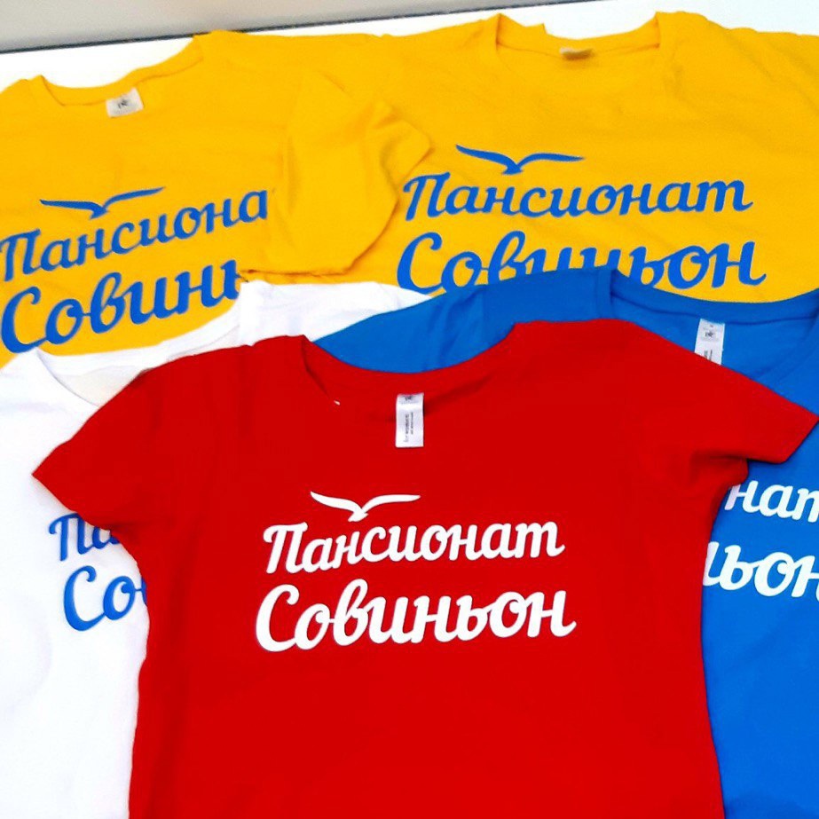 Футболка цветная женская